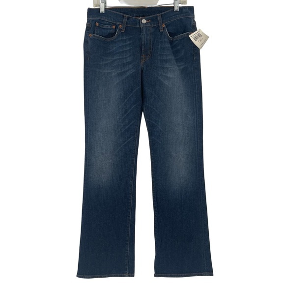 Lucky Brand Denim - Lucky Brand Women's Straight Leg Jeans - Dark Blue